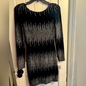 Glitter Sparkle  Cocktail Dress